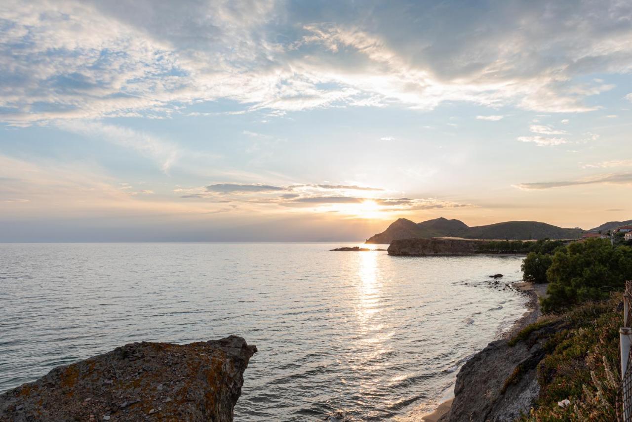 Lemnosthea Luxury Villas Agios Ioannis Kaspaka Extérieur photo