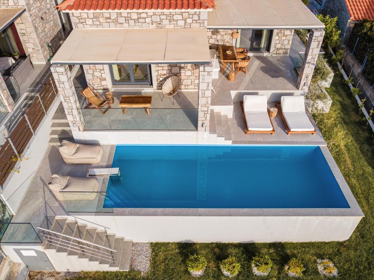 Lemnosthea Luxury Villas Agios Ioannis Kaspaka Extérieur photo