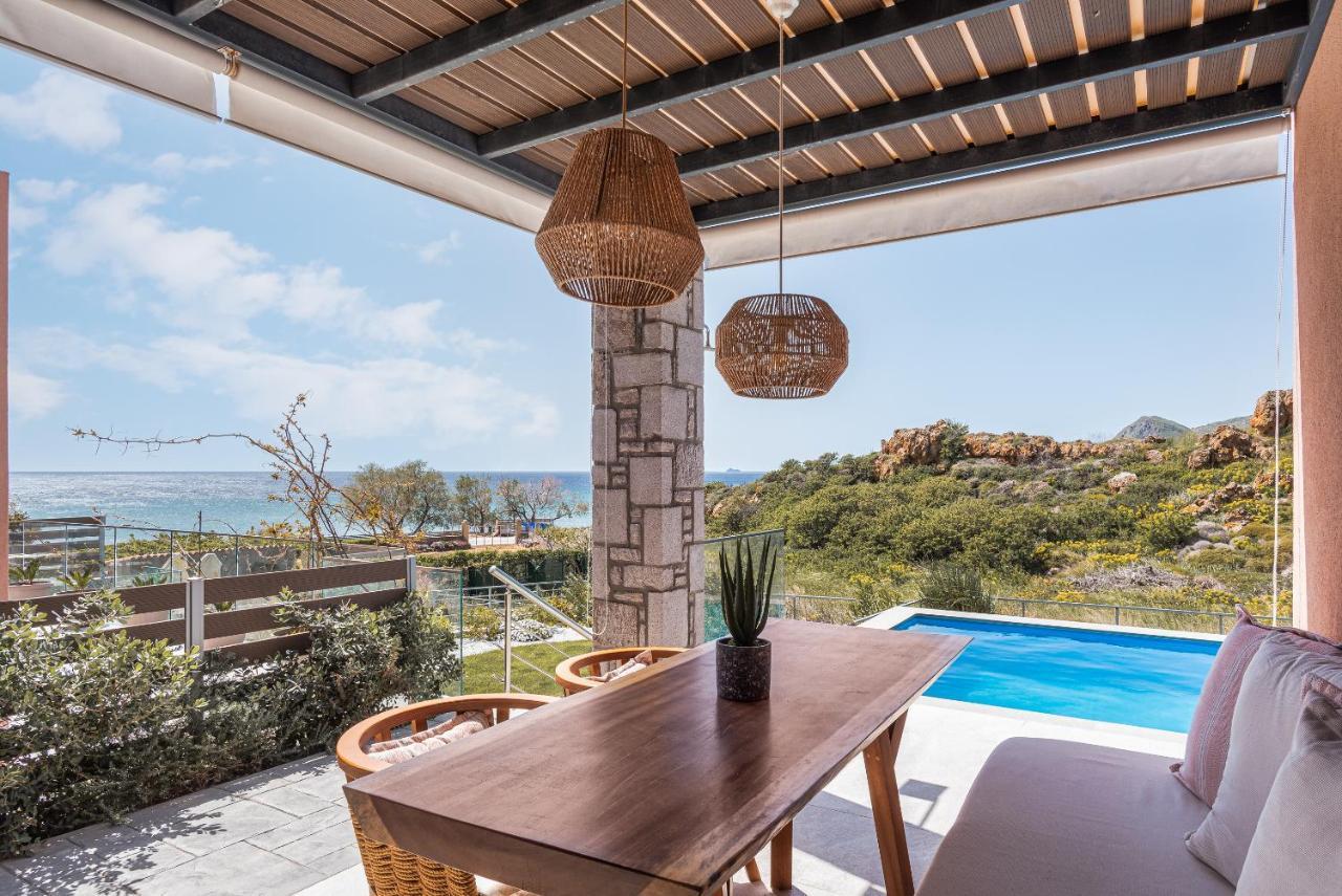 Lemnosthea Luxury Villas Agios Ioannis Kaspaka Extérieur photo