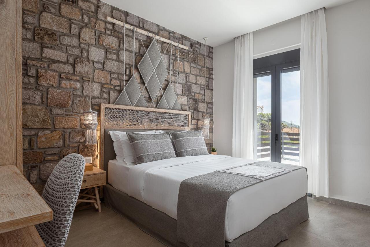 Lemnosthea Luxury Villas Agios Ioannis Kaspaka Extérieur photo