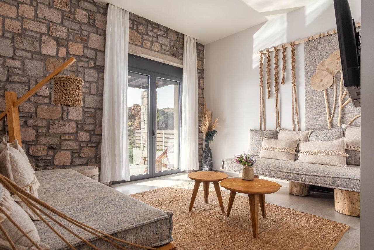 Lemnosthea Luxury Villas Agios Ioannis Kaspaka Extérieur photo