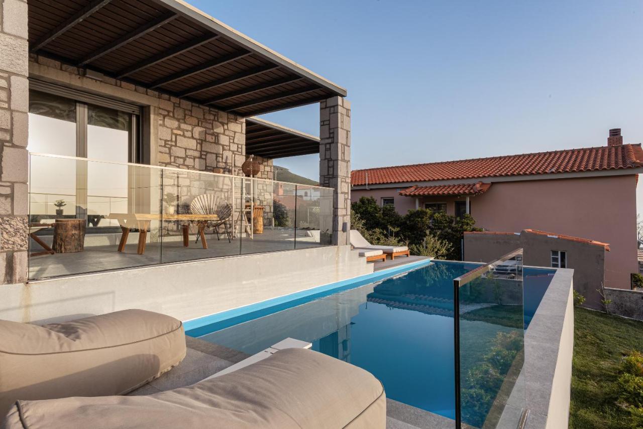 Lemnosthea Luxury Villas Agios Ioannis Kaspaka Extérieur photo