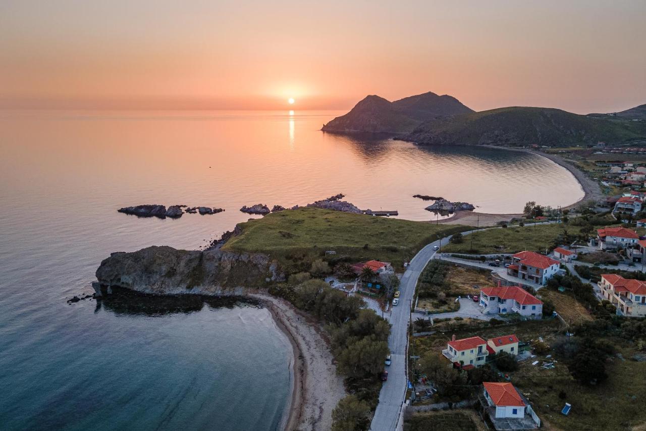 Lemnosthea Luxury Villas Agios Ioannis Kaspaka Extérieur photo
