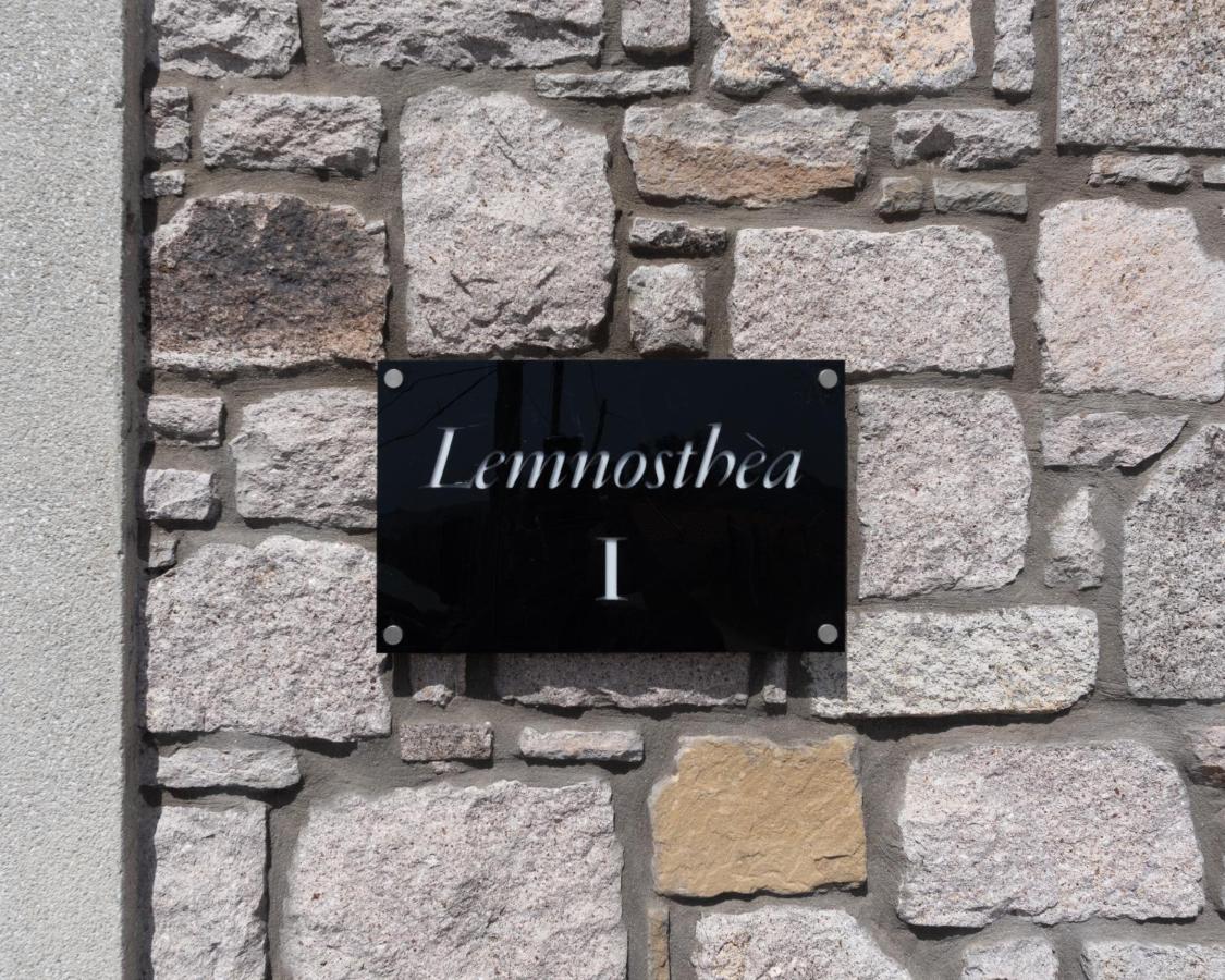 Lemnosthea Luxury Villas Agios Ioannis Kaspaka Extérieur photo
