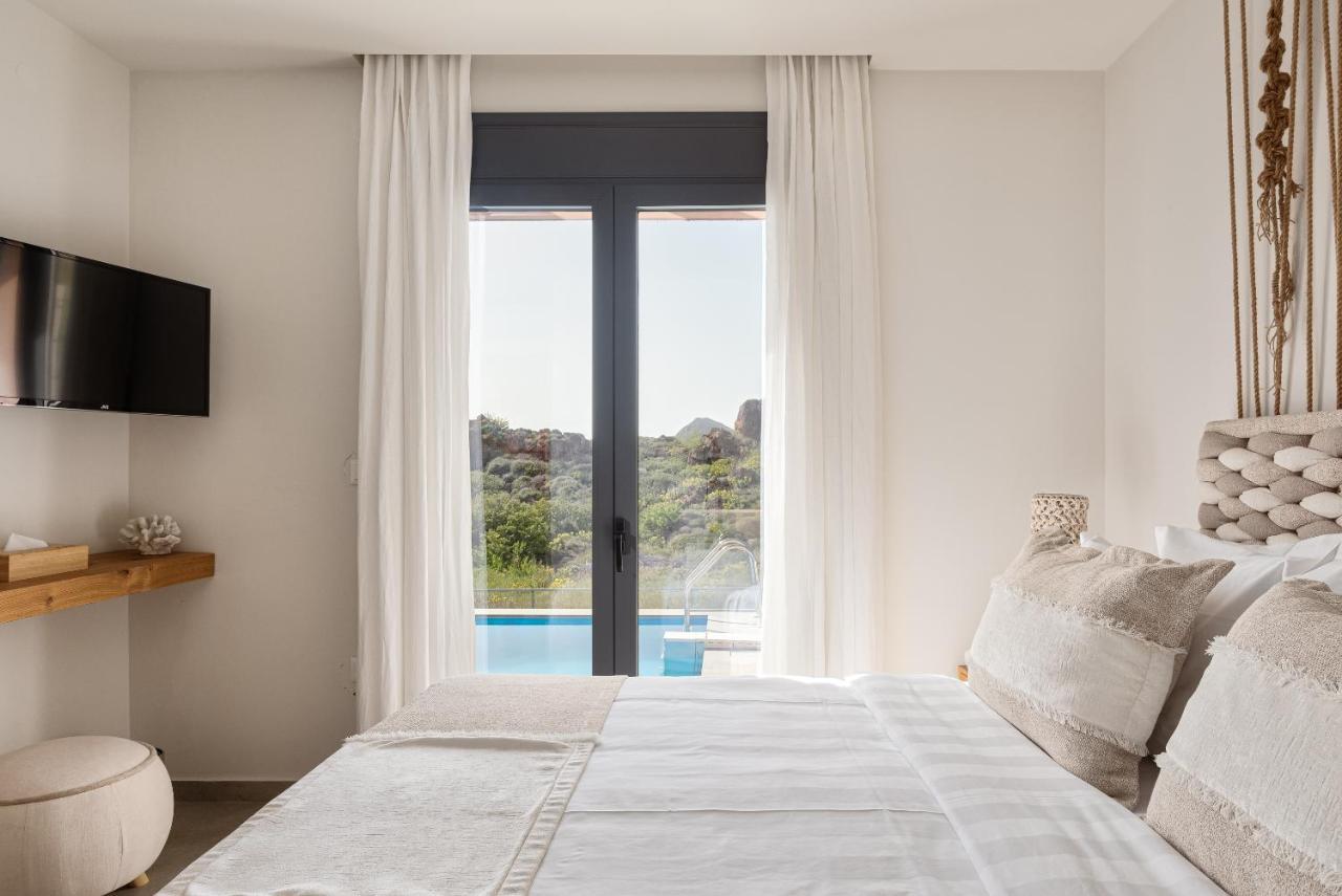 Lemnosthea Luxury Villas Agios Ioannis Kaspaka Extérieur photo