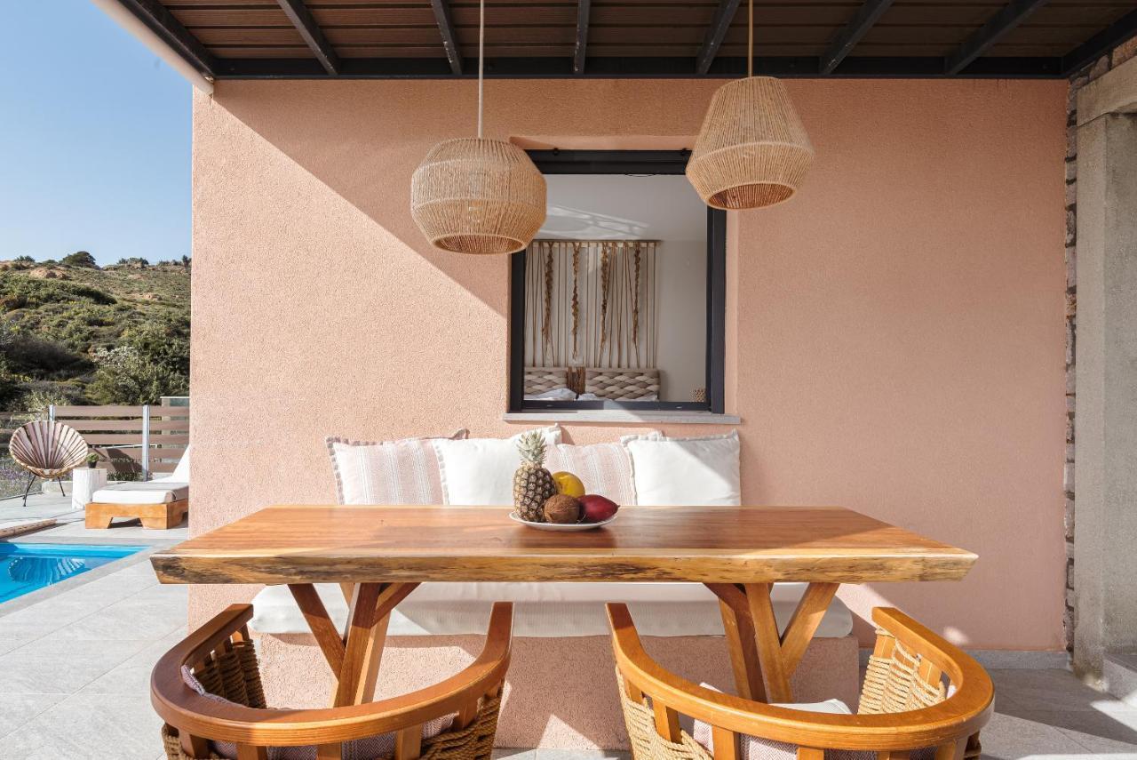 Lemnosthea Luxury Villas Agios Ioannis Kaspaka Extérieur photo