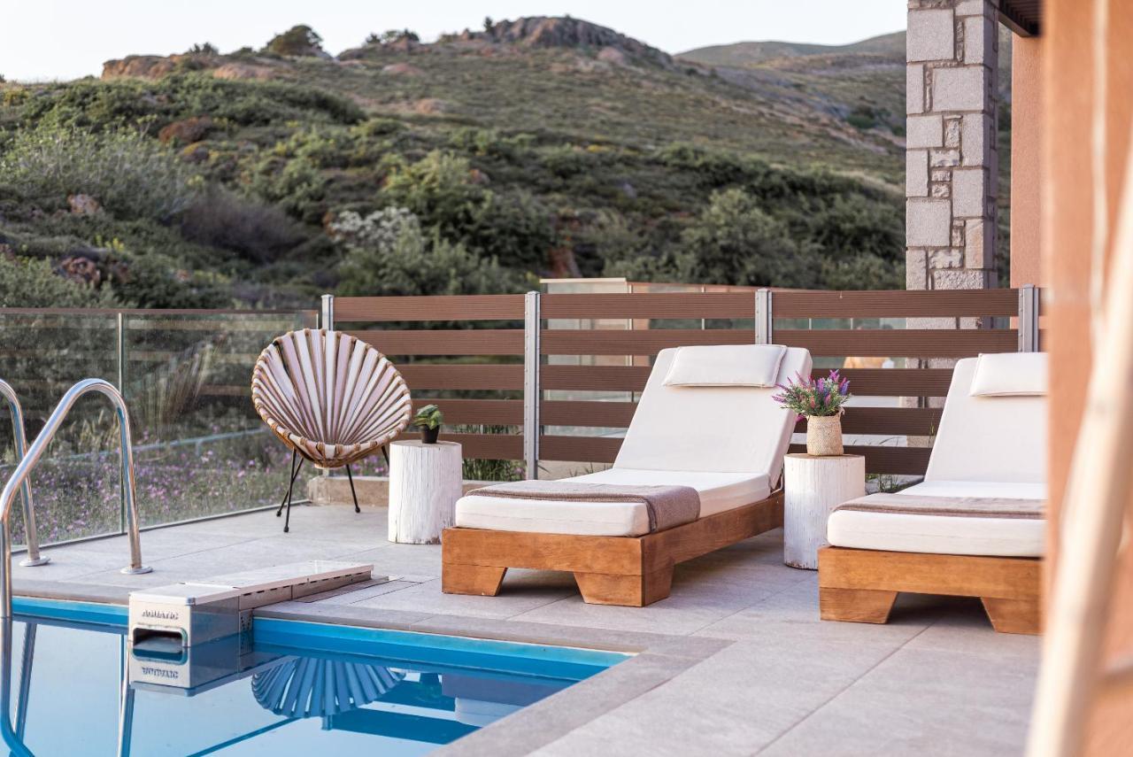 Lemnosthea Luxury Villas Agios Ioannis Kaspaka Extérieur photo