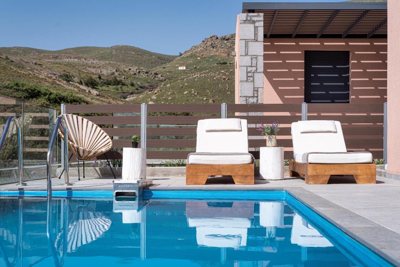 Lemnosthea Luxury Villas Agios Ioannis Kaspaka Extérieur photo